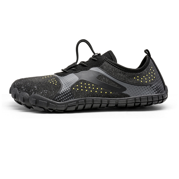 Men's Lightweight Water Shoes - BLACK DARK GREY - 1